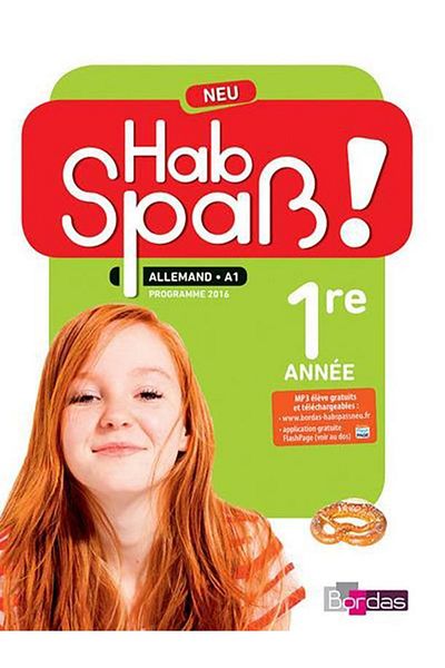Bordas Publishing Allemand 5e Κύκλος 4 Lv2/a1 Hab Spass! - Έκδοση Livre Élève 2016