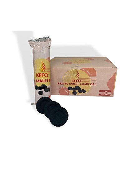 Kefo Pratik Ring Çakmakla Yanan Kömür 100 Lü