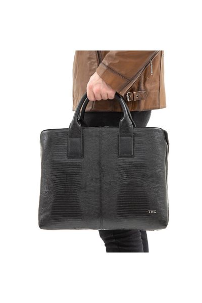 Tamer Tanca Men's Leather Briefcase Bag 898 913 Erk Canta Sk22/23