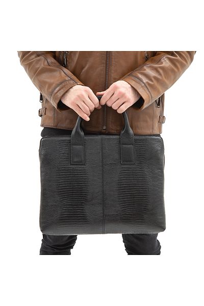 Tamer Tanca Men's Leather Briefcase Bag 898 913 Erk Canta Sk22/23