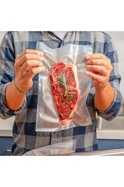 Vakur كيس مكنسة كهربائية مسننة - كيس 25x35 سم - 100 قطعة