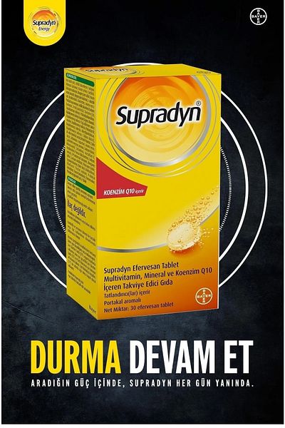 Supradyn 30 Effervescent Coenzyme Q10 Tb