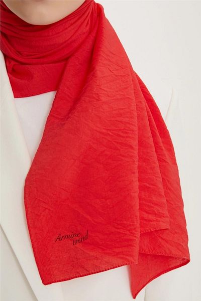 Armine Cotton Anti-Sweat Fabric Jazz Shawl Pomegranate Red