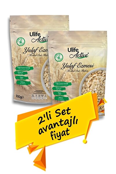 uLife Active Glutensiz Yulaf Ezmesi - 2 Adet