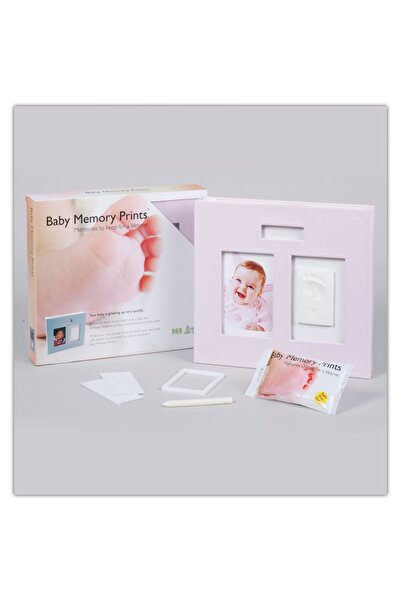 Baby Memory Prints Deri Hatıra Albümü Pembe