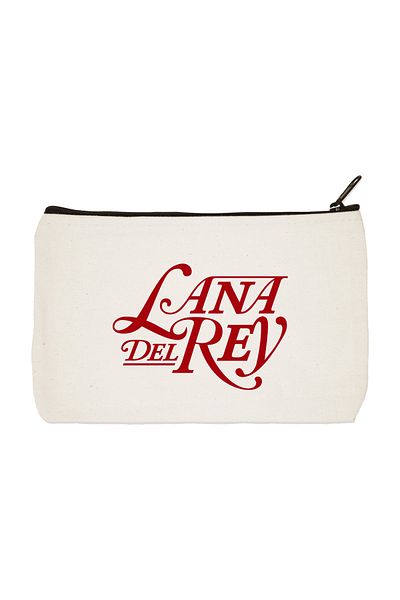 designedfy Clutch Lana Del Rey Printed υφασμάτινη τσάντα μακιγιάζ, θήκη για στυλό, τσάντα συμπλέκτη