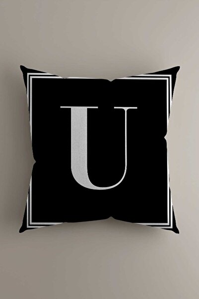 LadiesHome Husa de perna cu litere - Litera U - 43x43 Cm