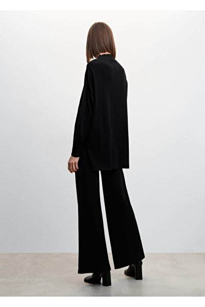 MANGO Woman Triko Wideleg Pantolon