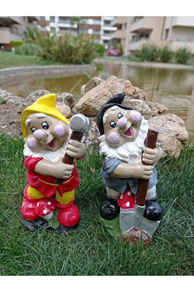 BilgeCe hoMe Bahçe Cücesi Heykeli, Cüce Heykeli, Bahçe Heykeli, Alçı Heykel