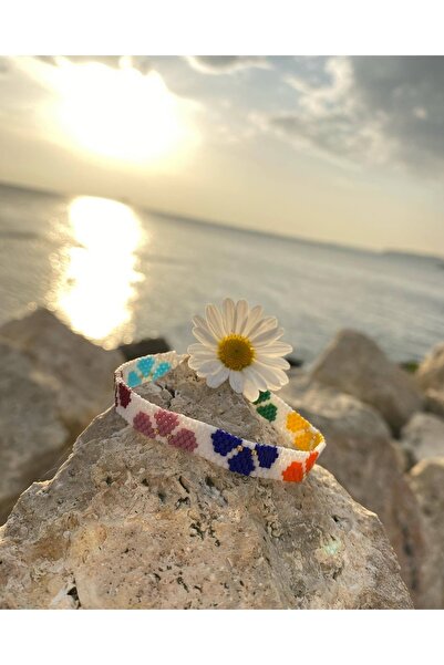 Miyuki Delica Çiçekli Bileklik