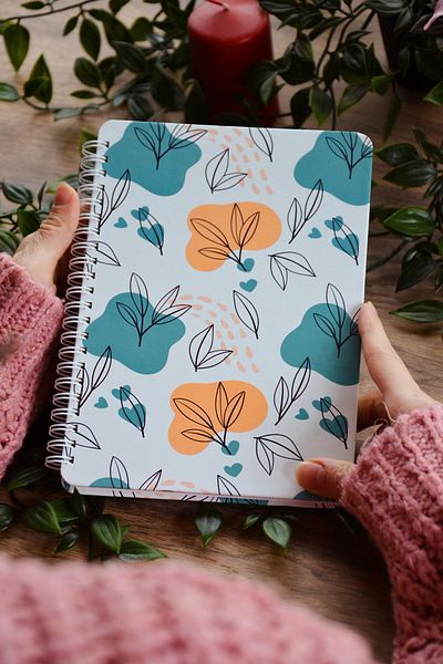 CoNotes Hard Cover Spiral Checked Notebook