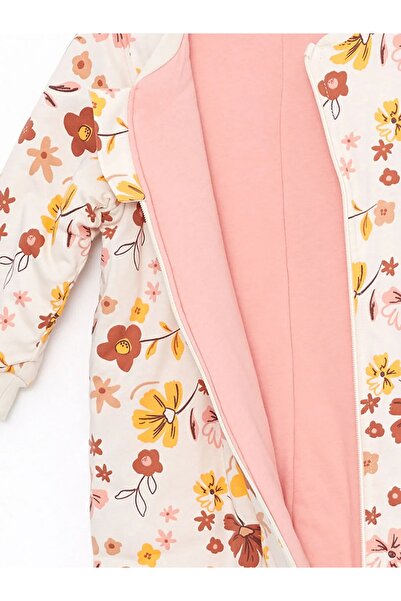 LC Waikiki 2.5 Tog Elyaflı %100 Pamuklu Kız Bebek Uyku Tulumu