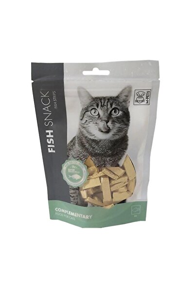 M-PETS Fish Strips Balıklı Kedi Ödülü 80gr