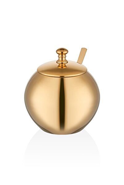 Narin Saturn Spice Rack with Spoon - Titanium Gold