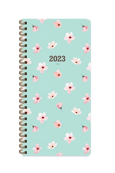 KESKİN COLOR Джобен седмичен дневник 2023 8x16 - аква зелен