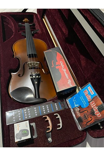Vivaldi Vl905-4/4 Full Keman Seti ! (yastık,susturucu,akort Aleti,yedek Tel,k...