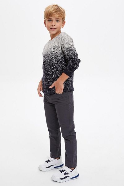 DeFacto Boy's Regular Fit 5 Pocket Woven Trousers