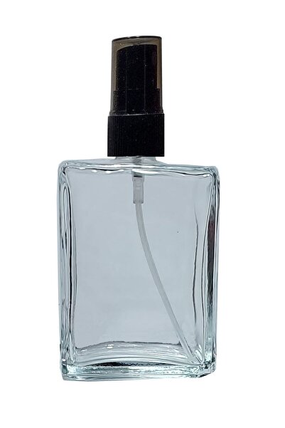 Paradise 10 Adet 100 Ml Boş Parfüm Şişesi Siyah Renk Sprey Valfli