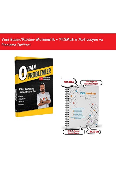 REHBER MATEMATİK YAYINLARI Rehber Matematik 0'dan Problemler & Yksmetre Motiv...