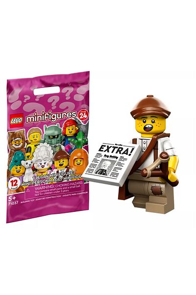 LEGO 71037 Minifigure Series 24 - 12 Newspaper Kid