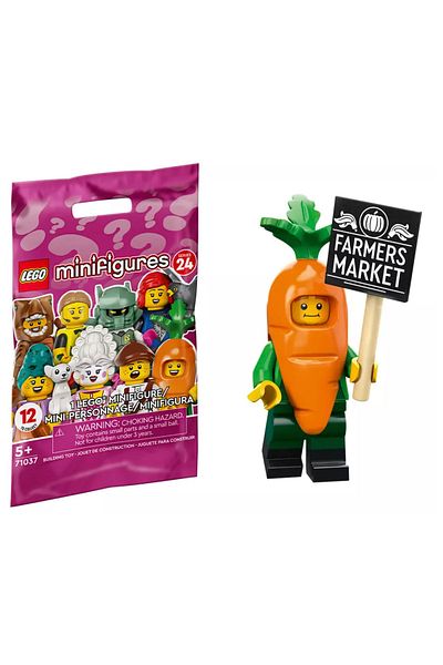 LEGO 71037 Minifigure Series 24 - 4 Carrot Mascot