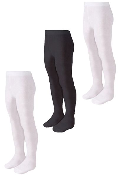 Bonny Silver Odor-Free Pantyhose Girl's Mixed Silver Socks 3 Pack