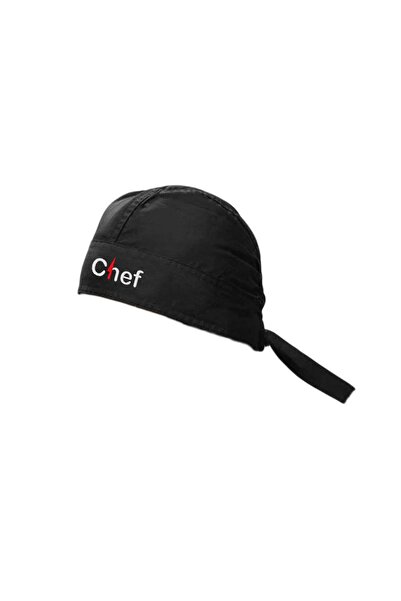 apr-10 قبعة الشيف المطرزة المطرزة بنمط سكين الشيف، قبعة الشيف