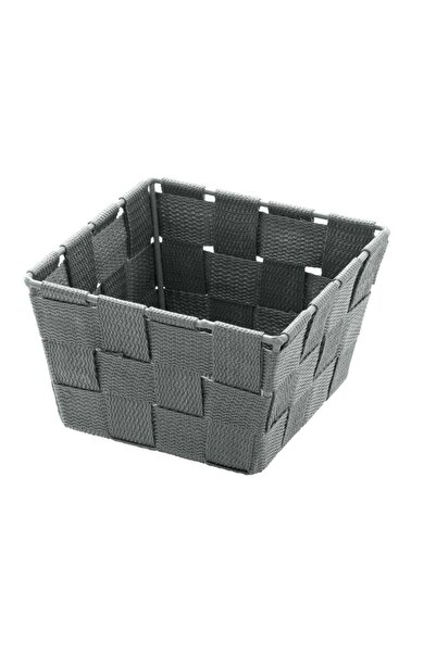 Wenko Çok Amaçlı Sepet, Banyo Ve Mutfak Organizer Adria Mini Gri Kare