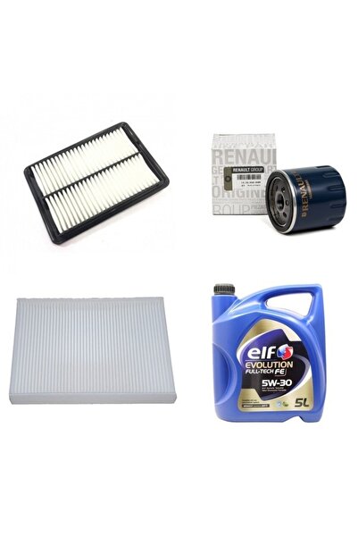 Genel Markalar Renault Kadjar Filtre Yağ Bakım Seti 1.5 Dci 2015-2020 [110 Beygir Parcapar6464a]