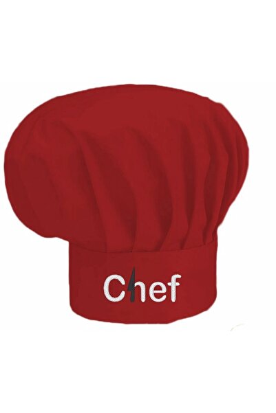 apr-10 قبعة الشيف المطرزة على شكل فطر، قبعة الشيف بنمط سكين الشيف