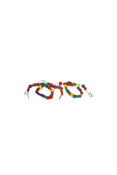 Ahtek Natural Wooden Stringing Game