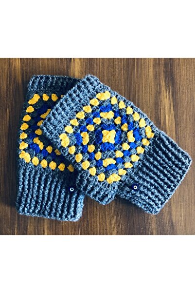 MOR TIRTIL El Işi Parmaksız Eldiven Sevgililer Gününe Özel