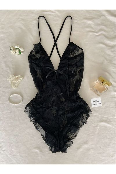 MH Moony Homewears Premium μαύρη φόρμα