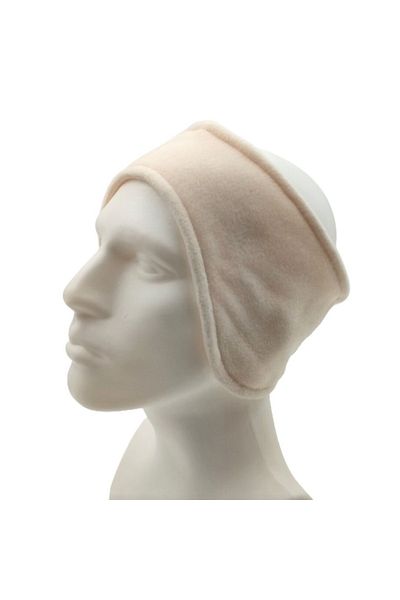 AXE SPORTSWEAR Unisex Ecru Winter Fleece Bandana Headband Hair Band