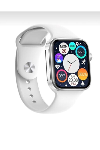 MOONSHOP Watch 7 Pro Akıllı Saat Konuşma Özellikli Çift Tuşu Aktif Wireless Ş...