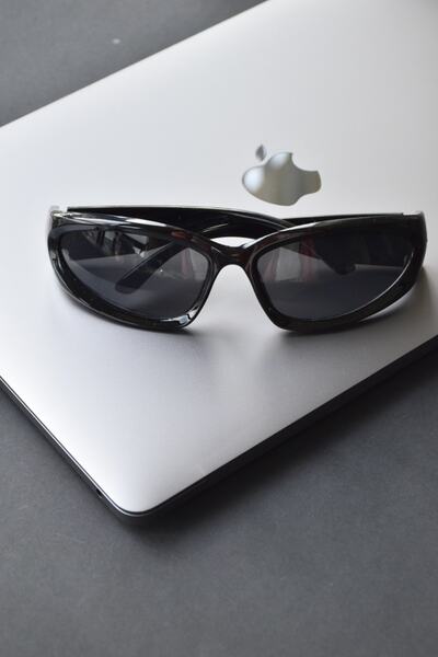 LOOKUP Kadın Siyah Klasik Kare Çerçeveli Cat Eye Güneş Gözlüğü