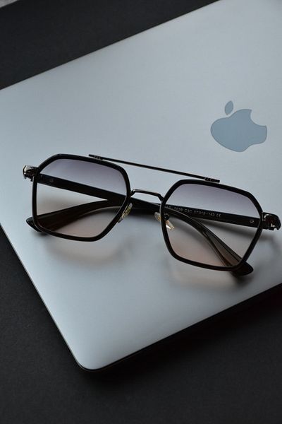 LOOKUP Metal Black Frame Cat Eye Women's Sunglasses