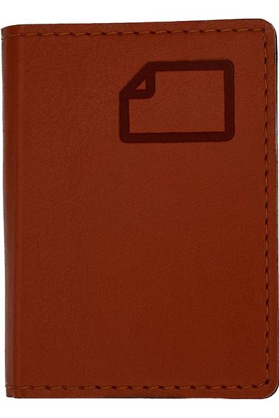 Makenotes Make Notes Card Holder Classic Orange Sleeve