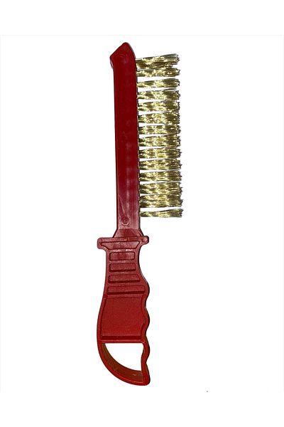 DAFS Brass Coated Steel Wire Brush 4 Pcs