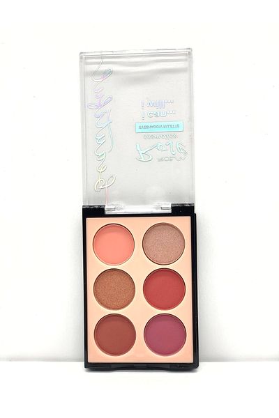 Cosha Beauty Rose Beautiful 6-Piece Eyeshadow - 6-Color Eyeshadow Palette