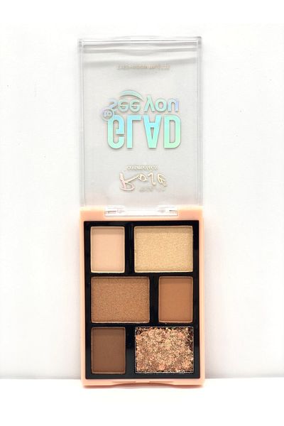 Cosha Beauty Rose Glad See You 6 Pack Glitter Eyeshadow - 6 Colors Eyeshadow