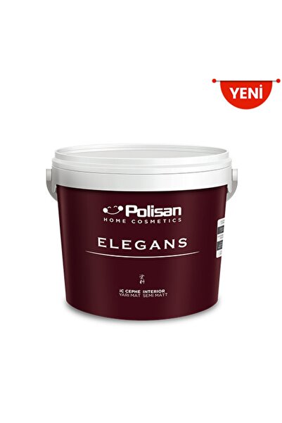 Polisan Polısan Elegans Yari Mat Slıkonlu Tam Silinebilir Boya