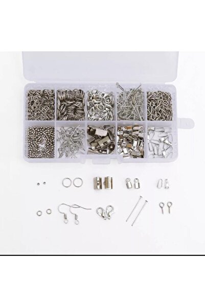 LİVZA BİJUTERİ Nikel Kolye Küpe Bileklik Takı Yapım Seti Aparatları