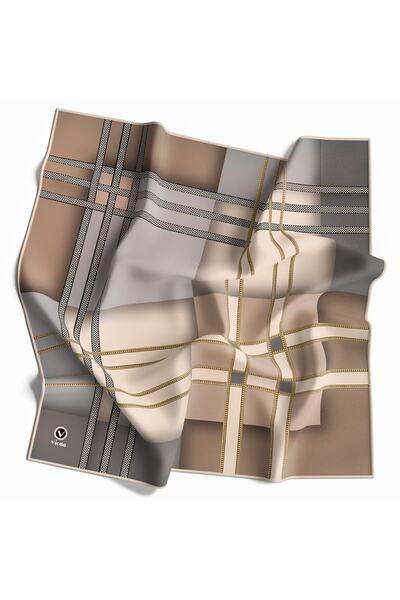 Vissona Violla Polyester Tivil Eşarp 7402-04