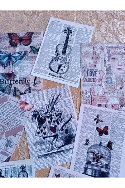 EyER Shoping Vintage Antique Writing Painting - Suitable for Agenda Planner a...