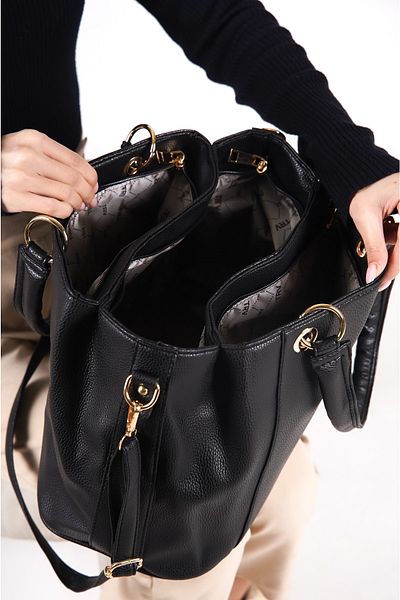 Solo Bag Dámská taška přes rameno a přes rameno z měkké kůže