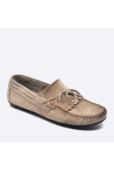 Fosco Suede Leather Mink Loafer Casual Men's Shoes 9860 114