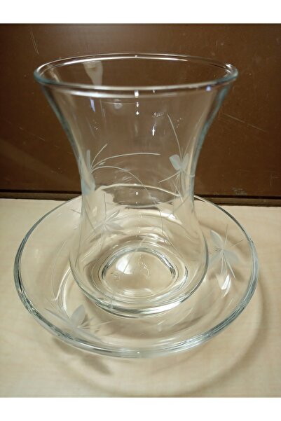 Paşabahçe Çay Takımı Kelebek Dekor