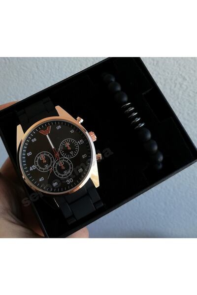 serbestmoda "saat Bileklik Erkek Kol Saati - Sevgiliye Hediye, Doğum Günü, Se...