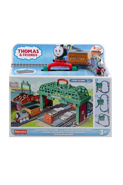 mattel Hgx63 Thomas Ve Arkadaşları - Knapford Istasyonu Oyun Seti